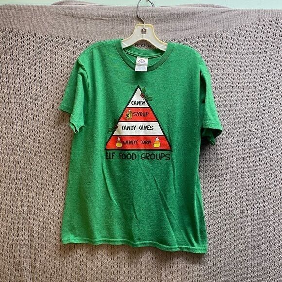 Unisex delta elf food group candy T-shirt from the movie Elf - Picture 2 of 3